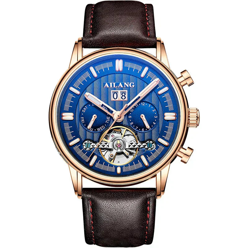 Modiva™ Şık Su Geçirmez Tourbillon Saat