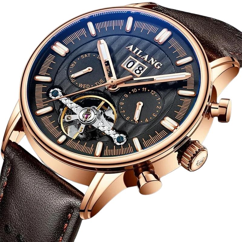 Modiva™ Şık Su Geçirmez Tourbillon Saat